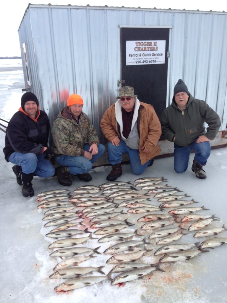 ice fishing service shack rental