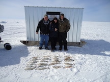 ice shack rental lake michigan
